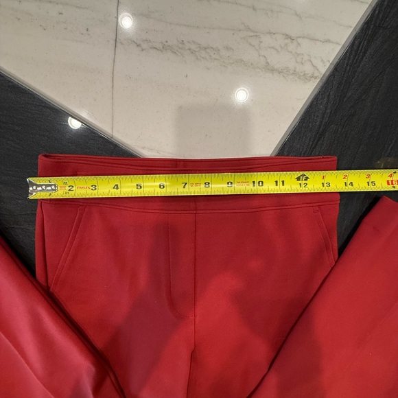 SPANX ponte’ top and pant set. Red, size S. - Picture 13 of 14